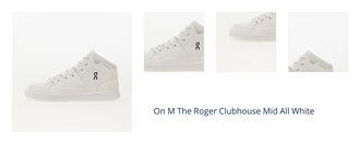 On M The Roger Clubhouse Mid All White 1