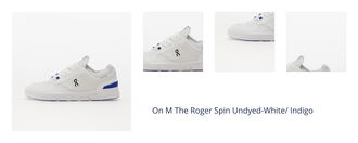 On M The Roger Spin Undyed-White/ Indigo 1