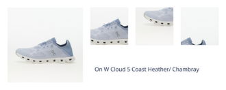 On W Cloud 5 Coast Heather/ Chambray 1