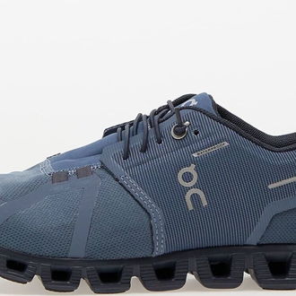 On W Cloud 5 Waterproof Metal/ Navy 5