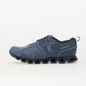 On W Cloud 5 Waterproof Metal/ Navy 2