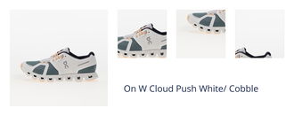 On W Cloud Push White/ Cobble 1