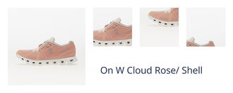 On W Cloud Rose/ Shell 1