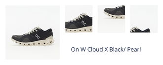 On W Cloud X Black/ Pearl 1