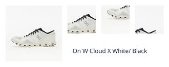 On W Cloud X White/ Black 1