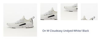 On W Cloudeasy Undyed-White/ Black 1