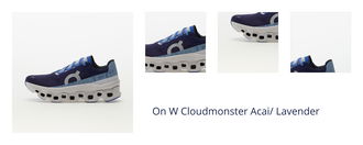 On W Cloudmonster Acai/ Lavender 1