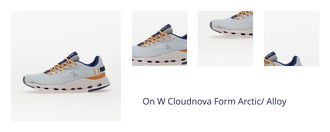 On W Cloudnova Form Arctic/ Alloy 1