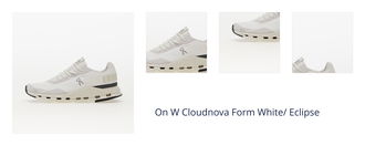 On W Cloudnova Form White/ Eclipse 1