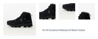 On W Cloudrock Waterproof Black/ Eclipse 1