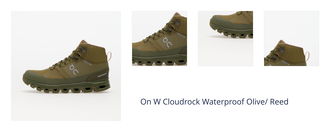 On W Cloudrock Waterproof Olive/ Reed 1