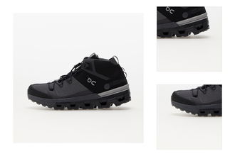 On W Cloudtrax Black/ Rock 3