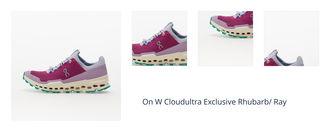 On W Cloudultra Exclusive Rhubarb/ Ray 1