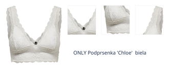 ONLY Podprsenka 'ONLChloe'  biela 1