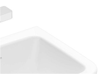 O.novo Umývadlo Compact, 360 x 250 x 145 mm, biele Alpin, s prepadom, neleštené 7