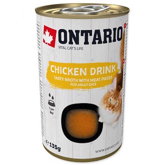 Ontario Cat Drink kura 135 g