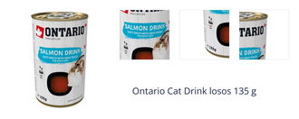 Ontario Cat Drink losos 135 g 1