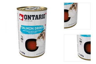 Ontario Cat Drink losos 135 g 3