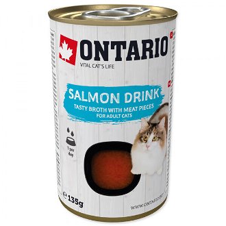 Ontario Cat Drink losos 135 g
