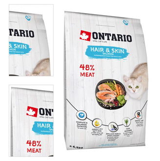 Ontario Cat Hair & Skin 6,5kg 4