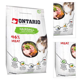 Ontario Cat Hairball 0,4kg 3