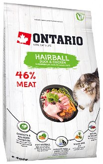 Ontario Cat Hairball 0,4kg 2