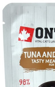 Ontario cat kapsička tuniak a losos vo vývare 80 g 6