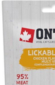 Ontario cat lízacia poch. 5x14 g kura/multivitamín 6