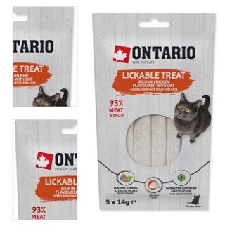 Ontario cat lízacia poch. 5x14 g kura/ovos 4