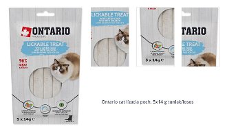 Ontario cat lízacia poch. 5x14 g tuniak/losos 1