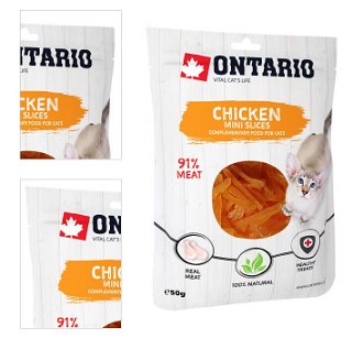 Ontario cat pochúťka 50 g mini kuracie kúsky 4