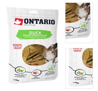 Ontario cat pochúťka 70 g varené kačacie prsia filety 3