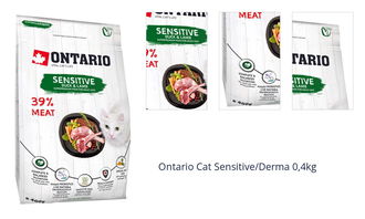 Ontario Cat Sensitive/Derma 0,4kg 1