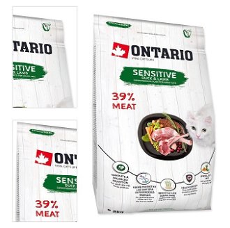 Ontario Cat Sensitive/Derma 2 kg 4