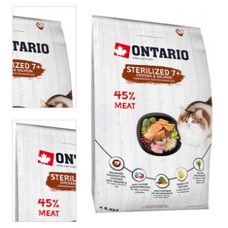 Ontario cat sterilised 7+ 6,5 kg 4