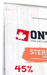 Ontario cat sterilised losos 0,4kg 6