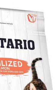 Ontario cat sterilised losos 0,4kg 7