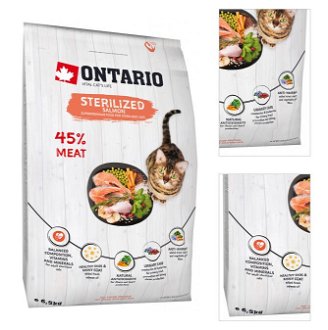 Ontario cat sterilised losos 6,5 kg 3