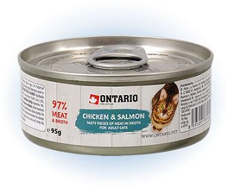 ONTARIO Chicken Pieces Salmon 95g