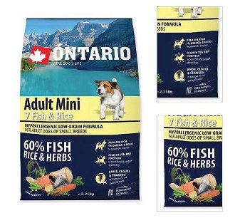 ONTARIO dog ADULT MINI fish - 2,25kg 3