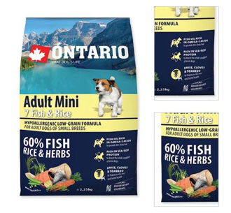 ONTARIO dog ADULT MINI fish - 6,5kg 3