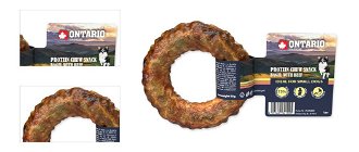 Ontario dog protein snack bagel s hovädzinou 8,9 cm 4