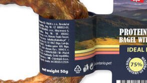 Ontario dog protein snack bagel s hovädzinou 8,9 cm 5