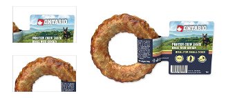 Ontario dog protein snack bagel s kuracinou 8,9 cm 4