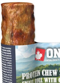 Ontario dog protein snack malá rolka s kuracinou 12 ,7 cm 6