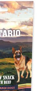 Ontario dog protein snack veľká rolka s hovädzinou 2ks - 25 ,4 cm 7