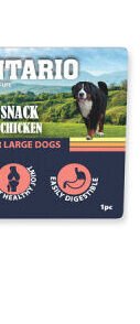 Ontario dog protein snack veľká rolka s kuracinou 25 ,4 cm 9