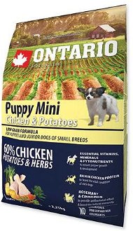 ONTARIO dog PUPPY MINI chicken - 2,25kg 2