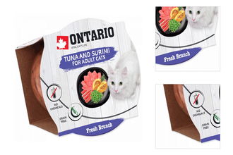 Ontario Fresh Brunch Tuna & Surimi 80 g​ 3