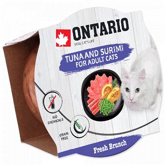 Ontario Fresh Brunch Tuna & Surimi 80 g​ 2